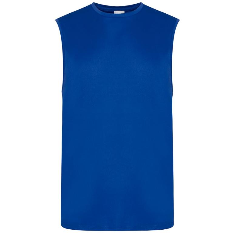 Cool smooth sports vest Royal Blue