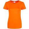 Women's cool smooth T Electric Orange