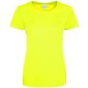 Women's cool smooth T Electric Yellow