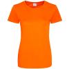 Women's cool smooth T Orange Crush