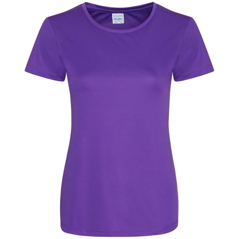 Women's cool smooth T Purple