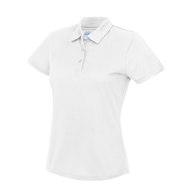 Women's cool polo Arctic White