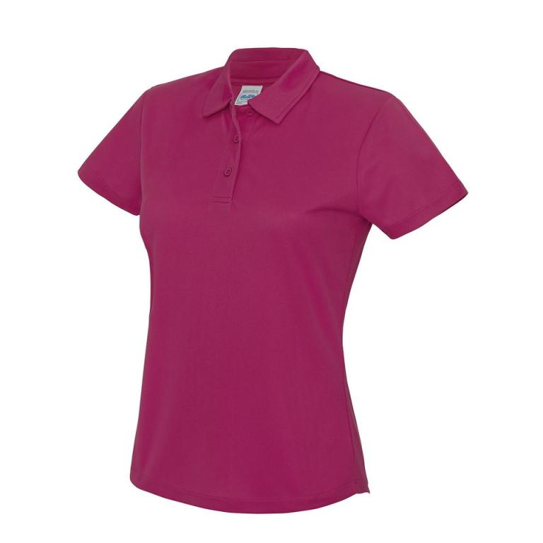 Women's cool polo Hot Pink