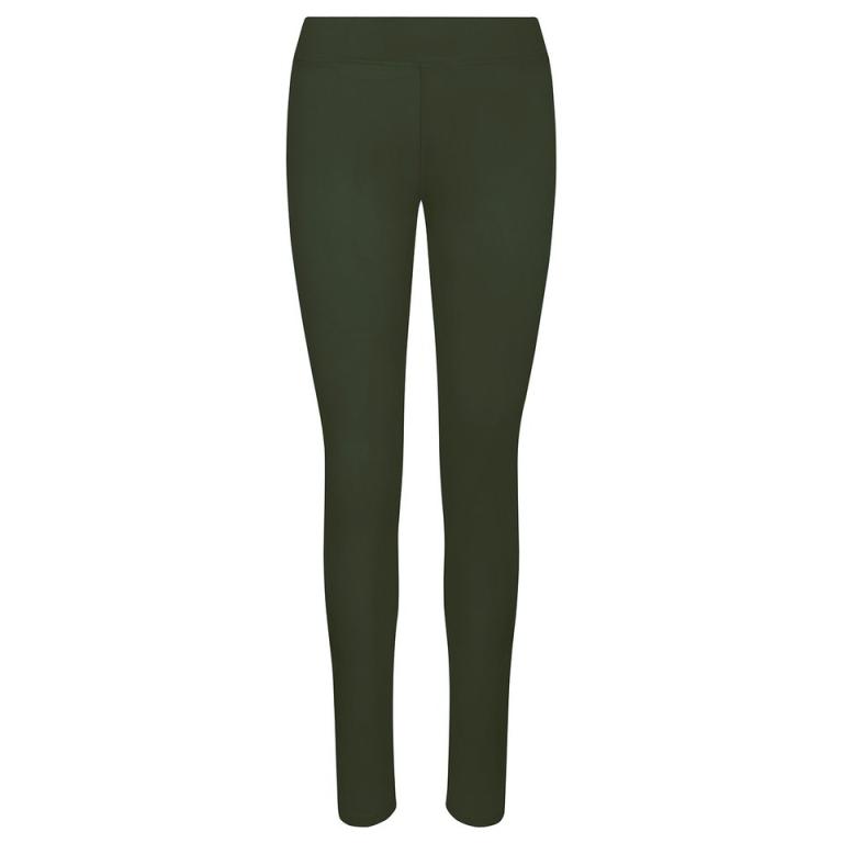 Women's cool workout leggings Combat Green