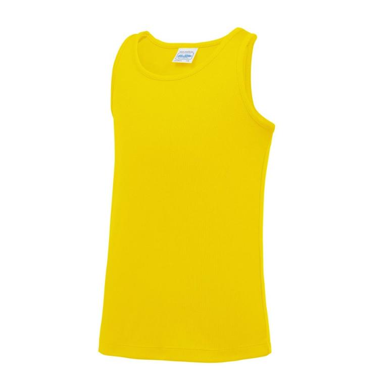 Kids cool vest Sun Yellow