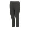 Women's cool capri Charcoal