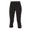 Women's cool capri Jet Black