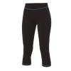 Women's cool capri Jet Black/Sapphire Blue