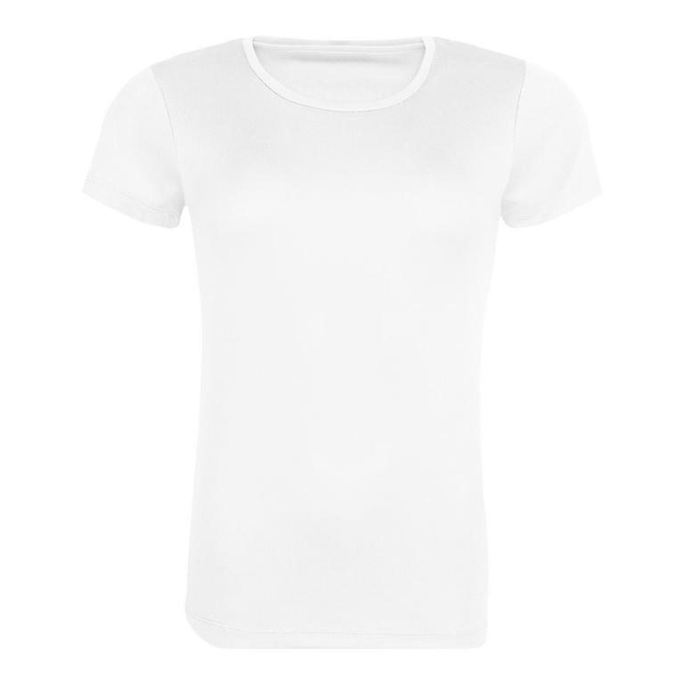 Women's recycled cool T Arctic White