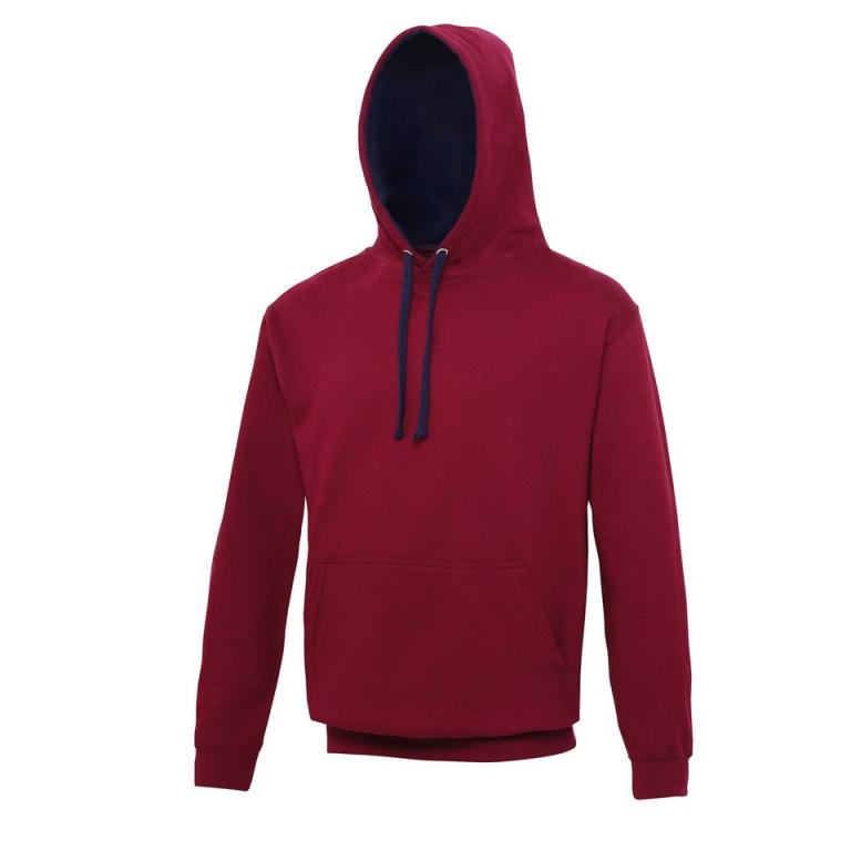 Varsity hoodie Burgundy/Oxford Navy