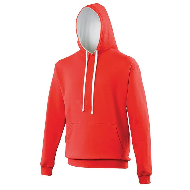 Varsity hoodie Fire Red/Arctic White