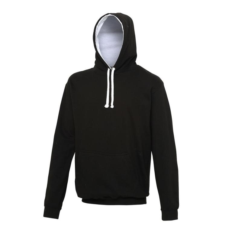 Varsity hoodie Jet Black/Arctic White