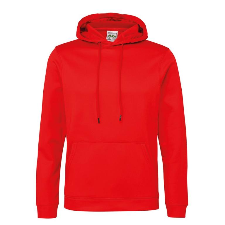 Sports polyester hoodie Fire Red