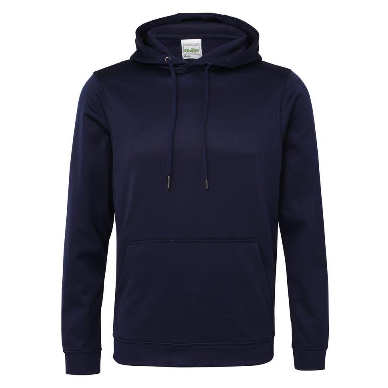 Sports polyester hoodie Oxford Navy