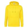 Sports polyester hoodie Sun Yellow