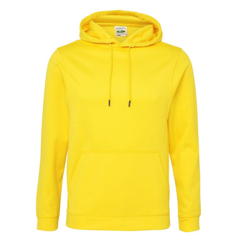 Sports polyester hoodie Sun Yellow