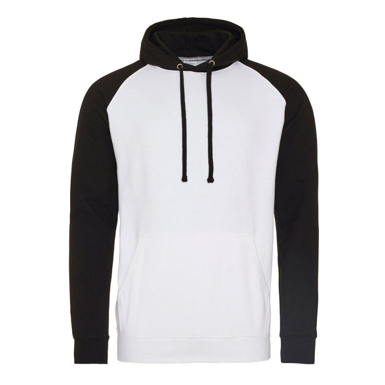 Baseball hoodie Arctic White/Jet Black