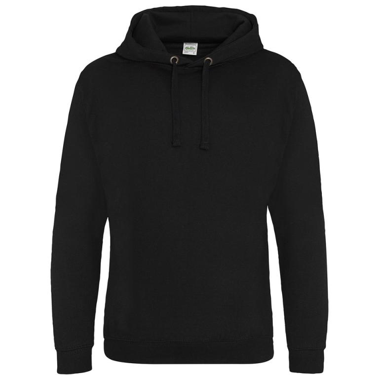 Epic print hoodie Jet Black