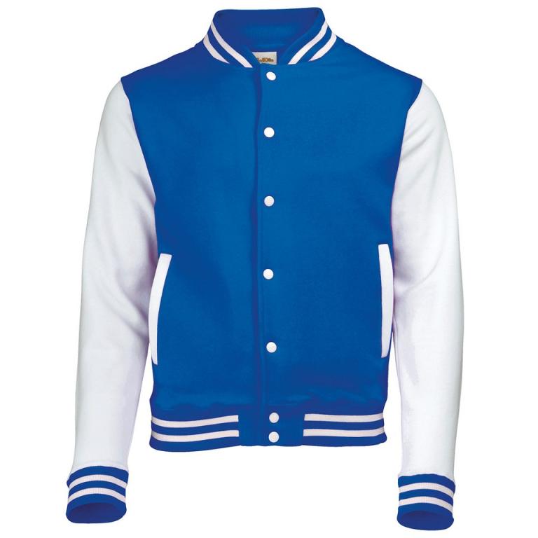 Varsity jacket Royal Blue/White