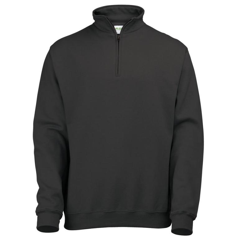 Sophomore ¼ zip sweatshirt Jet Black