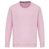 Kids AWDis sweatshirt Baby Pink