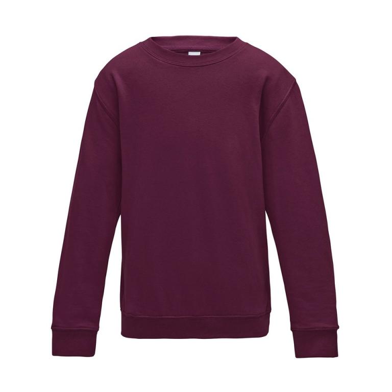 Kids AWDis sweatshirt Burgundy