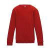 Kids AWDis sweatshirt Fire Red