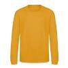 Kids AWDis sweatshirt Mustard