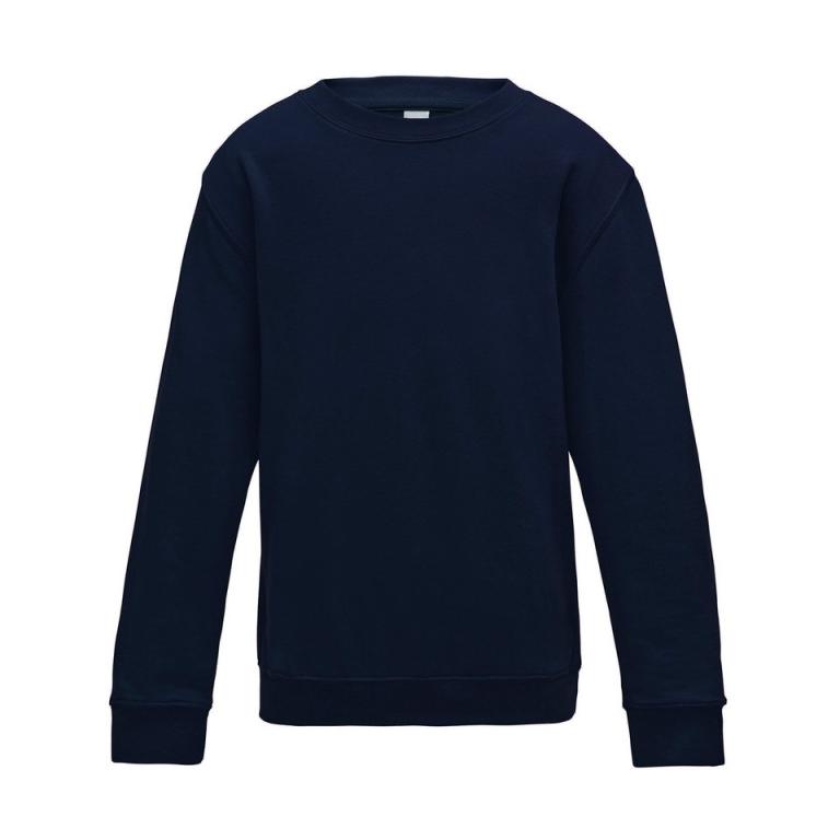 Kids AWDis sweatshirt New French Navy