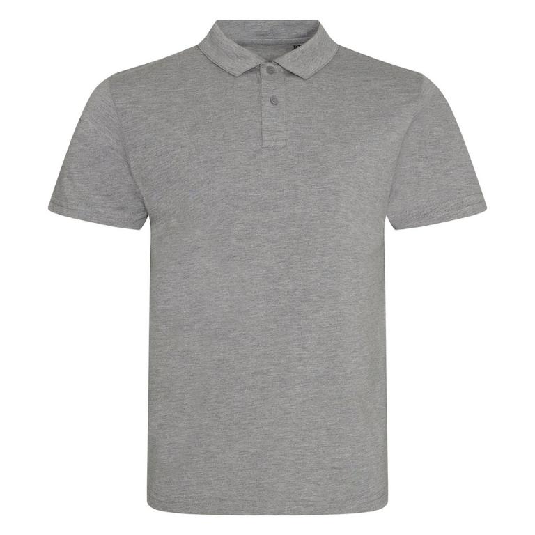 Triblend polo Heather Grey