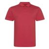 Triblend polo Heather Red