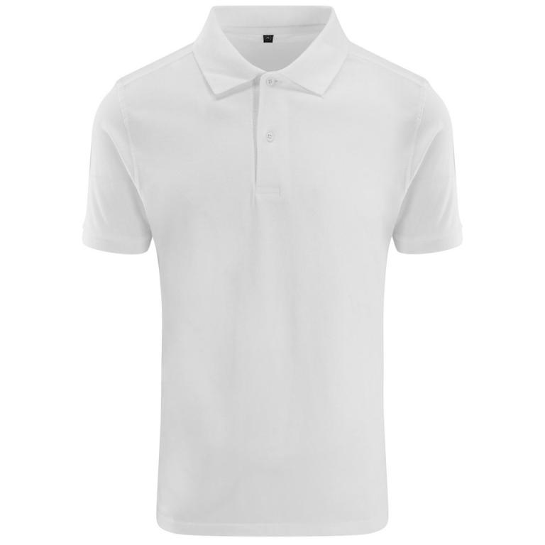 Stretch polo White