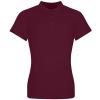 The 100 women's polo Burgundy