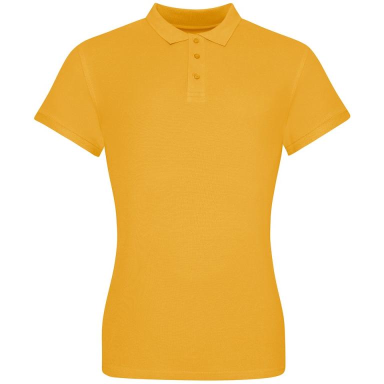 The 100 women's polo Mustard