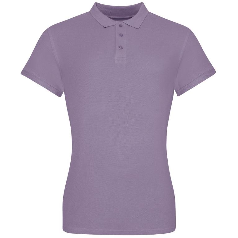 The 100 women's polo Twilight Purple