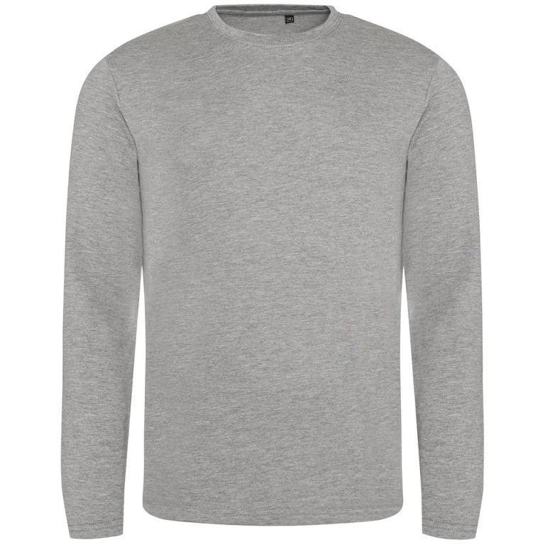 Triblend T long sleeve Heather Grey