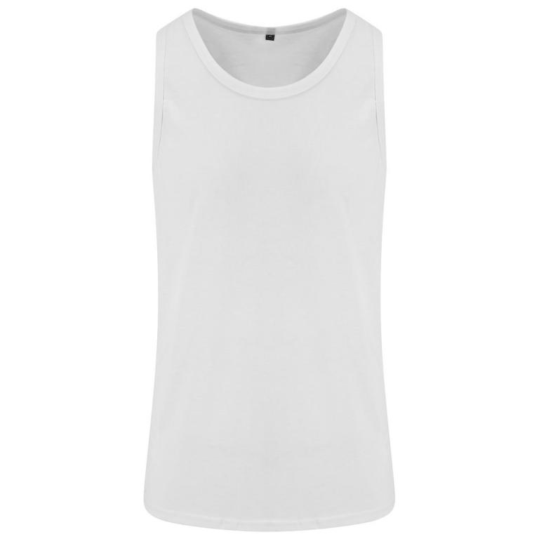 Triblend vest Solid White