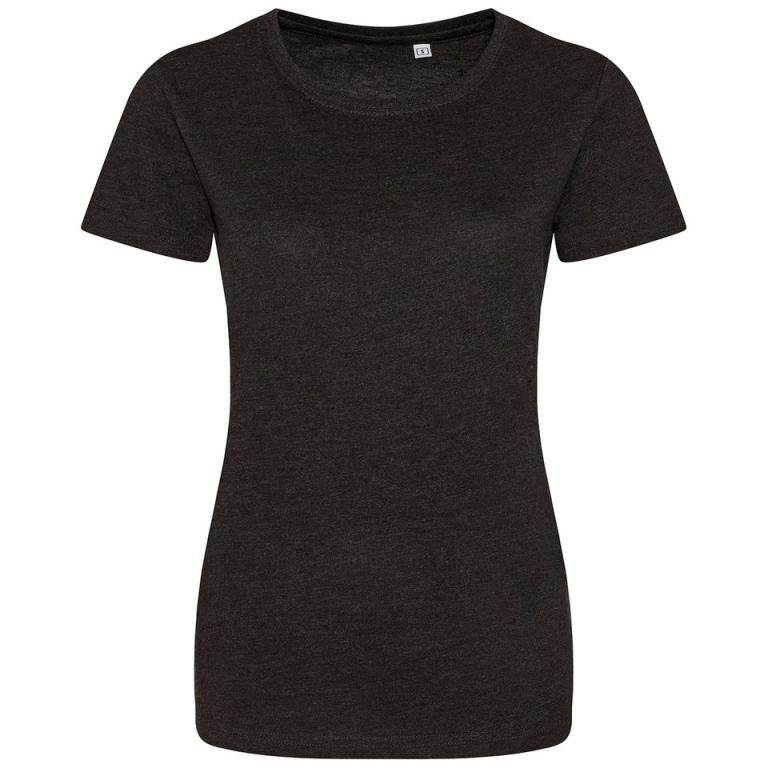 Women's triblend T Heather Black