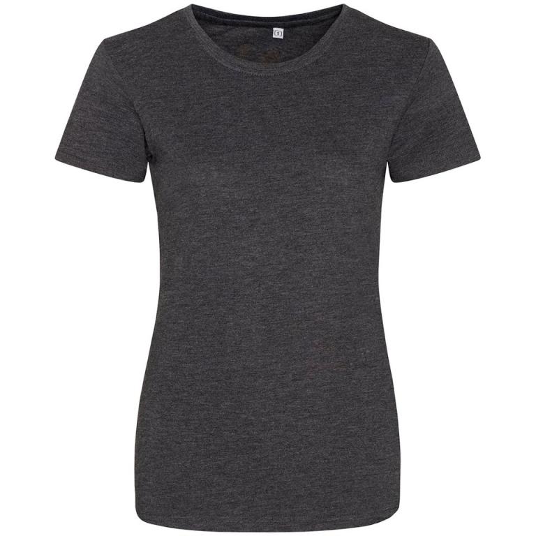 Women's triblend T Heather Charcoal