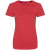 Women's triblend T Heather Red