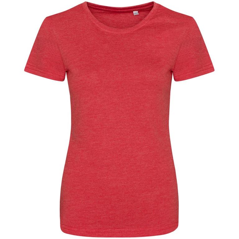 Women's triblend T Heather Red