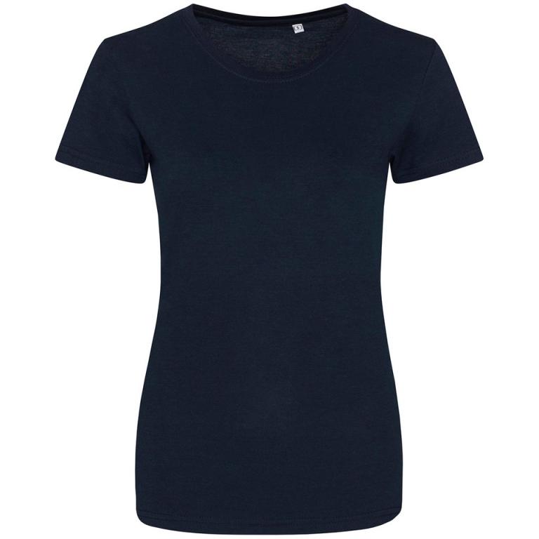 Women's triblend T Solid Navy