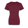 The 100 girlie T Burgundy