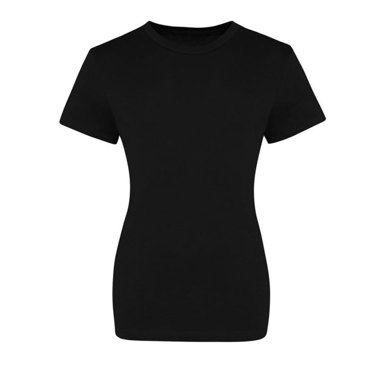 The 100 girlie T Deep Black