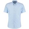 Slim fit workwear Oxford shirt short sleeve Light Blue
