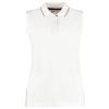 Women's Gamegear® proactive sleeveless polo (classic fit) White/Navy