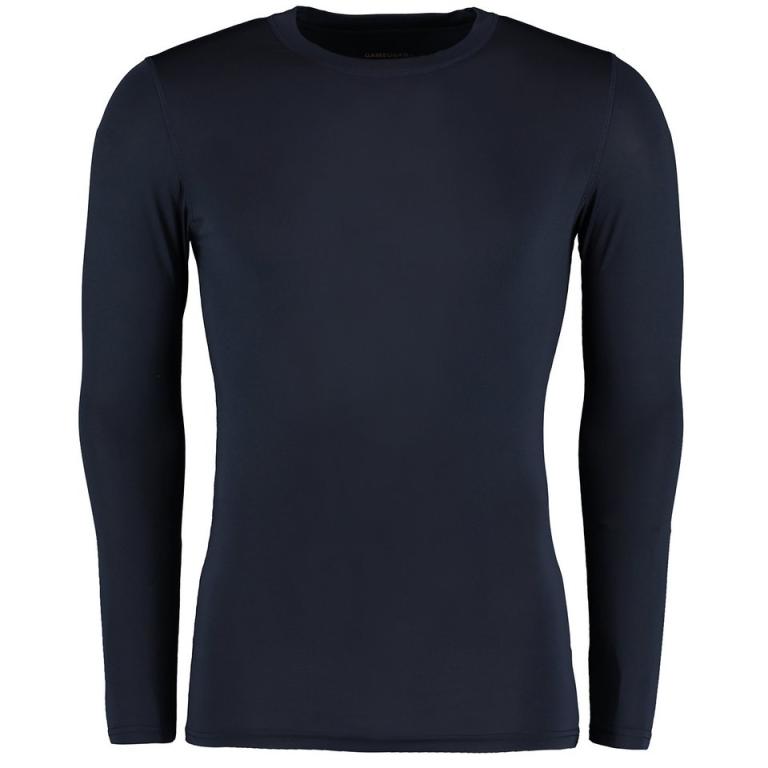 Gamegear® Warmtex® baselayer long sleeve (slim fit) Navy