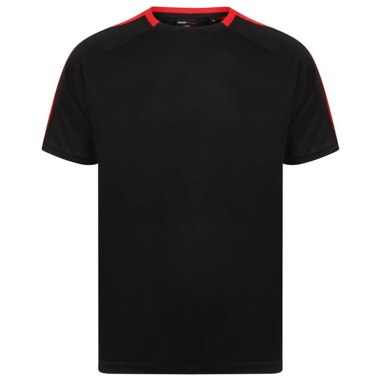 Unisex team t-shirt Black/Red