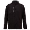 Unisex microfleece jacket Black/Gunmetal Grey