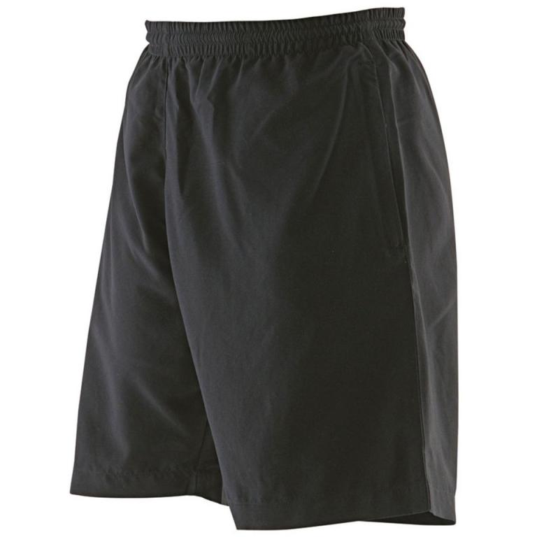 Women's microfibre shorts Black